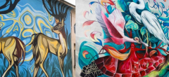 Street art : cette artiste crée des peintures murales fascinantes