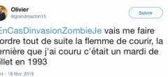 #EnCasDinvasionZombieJe : quand les twittos partagent leurs réactions face à une invasion de zombies