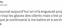 Top 20 des tweets les plus drôles sur les glaces, même si c'est pas l'époque