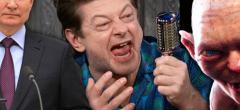 Le Seigneur des Anneaux : Andy Serkis se moque de Poutine en l'imitant avec la voix de Gollum