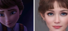 Grâce à l'intelligence artificielle, il crée des portraits réalistes de personnages Disney