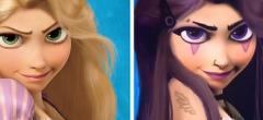 Cette artiste imagine les personnages Disney dans des looks badass et gothiques