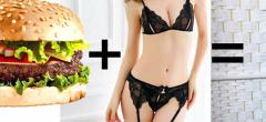 Avec cette lingerie, devenez aussi sexy qu'un hamburger !