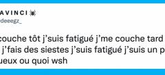 Top 20 des tweets les plus drôles sur la fatigue, elle peut nous tomber dessus à tout moment