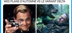  Mes plans d'automne VS le variant delta, quand les internautes s'inquiètent avec humour de leurs prochains jours