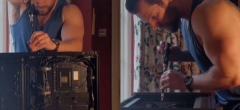 Henry Cavill affole Internet quand il fait le montage de son PC gamer !