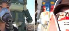 Coronavirus : ce cosplayer s'est fabriqué des masques Gundam (images)