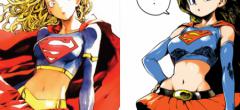 9 versions de Supergirl dans un style anime