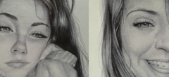 Ces dessins de visages adolescents sont plein d'émotions