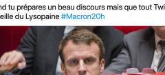 #Macron20h : les internautes se moquent de l'allocution d'Emmanuel Macron (25 tweets)