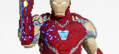 Une statue grandeur nature d'Iron Man intégralement construite en Lego !