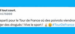 Top 20 des tweets les plus drôles sur le Tour de France, c'est l'heure de l'apéro