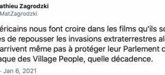 États-Unis : les internautes réagissent à l'invasion dans le Capitole (20 tweets)