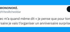 Top 20 des tweets les plus drôles sur les anniversaires surprises, le meilleur cadeau