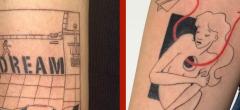 Ces 40 tatouages poétiques vont vous faire tomber amoureux du minimalisme