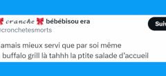 Top 20 des tweets les plus drôles sur Buffalo Grill, de la viande et des bisons