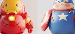 Iron Man, Hulk, Thor : 9 personnages de la Pop Culture en version Chibi