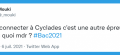 Résultats Bac 2021 : les lycéens se moquent de Cyclades et partagent leur joie (20 tweets)