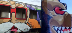 Blesea : le street artist français qui rend hommage à Dragon Ball en Normandie