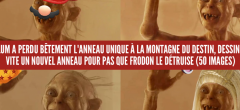 Le Seigneur des Anneaux : on vous demande de dessiner un anneau à Gollum et ça dérape