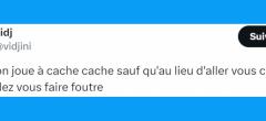 Top 20 des tweets les plus drôles sur le cache-cache, le meilleur jeu de notre enfance