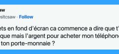 Top 20 des tweets les plus drôles sur les fonds d'écran, choisissez avec précaution