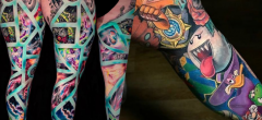 50 tatouages incroyables sur les jambes