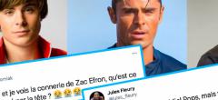 L'acteur Zac Efron défiguré après une chirurgie ratée, les internautes choqués (25 tweets)