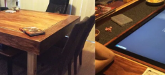 Ce fan de Donjons et Dragons se fabrique une magnifique table de jeu !