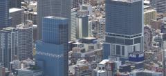 Ceci n'est pas une photo, mais bien une ville dans Minecraft, que vous pouvez visiter