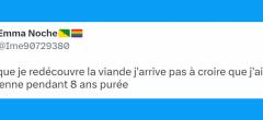 Top 20 des tweets les plus drôles sur la viande, le top qui va vous donner faim