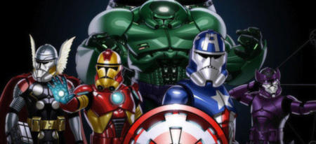 Les personnages Marvel version Stormtroopers