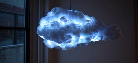 Une lampe qui simule un orage dans votre chambre 