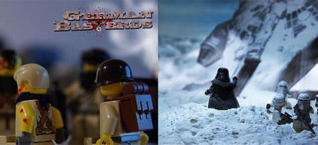 Des mises en scène LEGO incroyables dont Jurassic Park, Star Wars, Metal Gear Solid, District 9