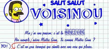 Écrire une lettre à son voisin, cet exercice merveilleux et hilarant