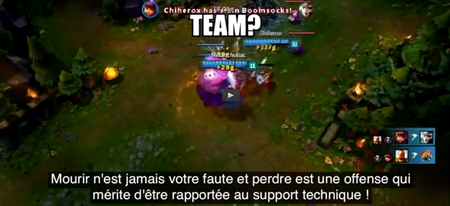 League of Legends en version honnête