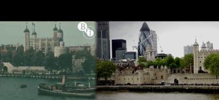 Vidéo : Londres en 1927 vs Londres en 2013