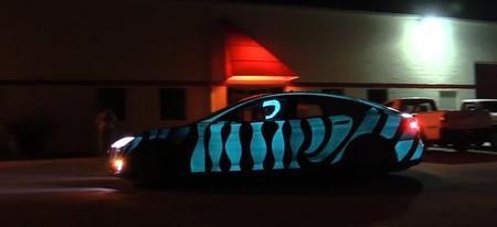 Lumilor, un revêtement électroluminescent pour carrosserie de voiture