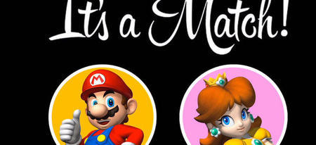 Quand Mario drague Lara Croft, Peach et d'autres sur Tinder !