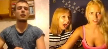 Il fait croire aux internautes qu'il se masturbe sur Chatroulette (video)