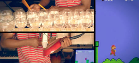 La musique de Mario avec 48 verres de vin 