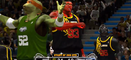 NBA 2K14 : quand les Tortues Ninja affrontent Bane, Joker, Vador et les autres