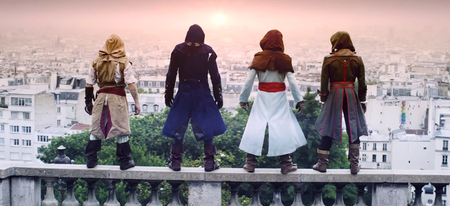 Un incroyable parkour Assassin's Creed à Paris