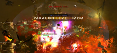 Le premier parangon niveau 1000 de Diablo III