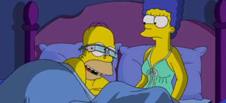 Homer essaye les Google Glass dans le dernier épisode des Simpson