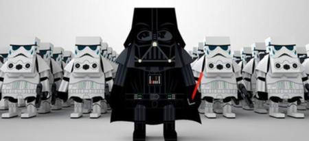 Les personnages de Star Wars en papercraft