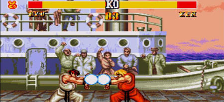 Il reproduit à la perfection les bruitages de Street Fighter II