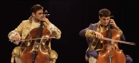 Thunderstruck de AC/DC repris au violoncelle par 2CELLOS