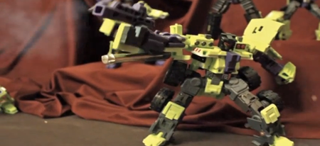 Un stop-motion hallucinant de Transformers