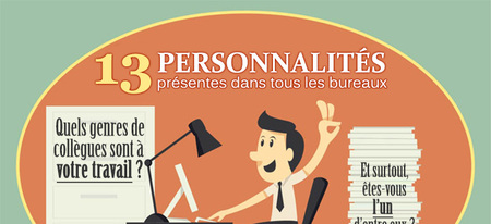 13 personnalités présentes dans tous les bureaux !